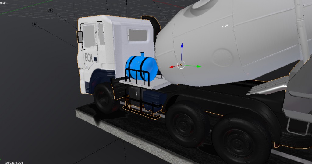 Concrete Mixer Truck preview image 2